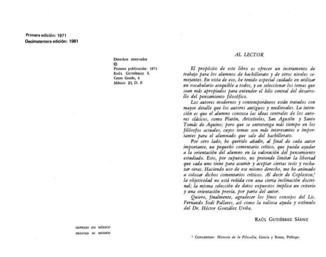 descargar historia de las doctrinas filosoficas raul gutierrez saenz